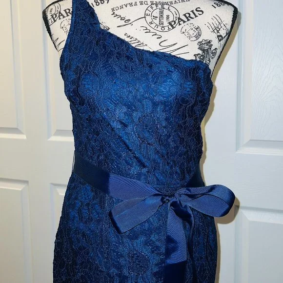 HOT ! Bridesmaid Dresses Maniju Navy Lace Dress Maniju Formal Navy Lace Gown HOT ! Bridesmaid Dresses Maniju Navy Lace Dress Maniju Formal Navy Lace Gown